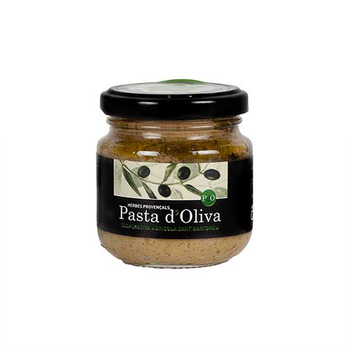 Green olive spread with Provençal herbs
