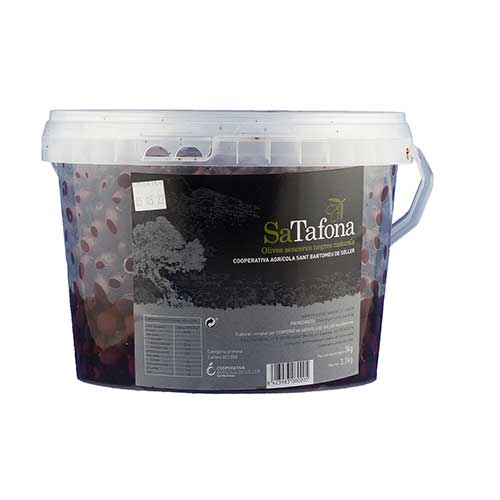 Aceitunas negras naturales Sa Tafona 3kg