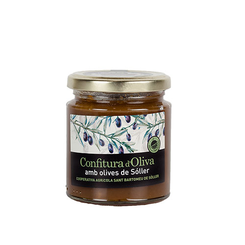 Confitura de aceitunas verdes 250gr