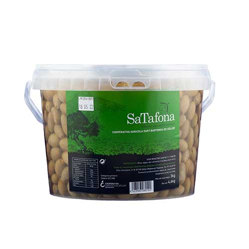 Aceitunas verdes enteras Sa Tafona 3kg
