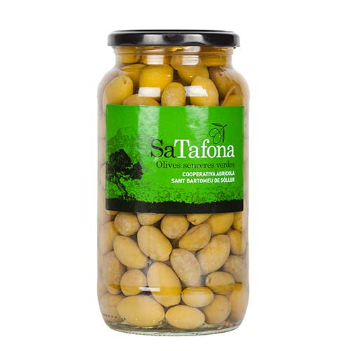 Aceitunas verdes enteras Sa Tafona 550