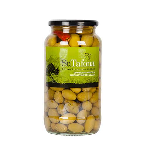 Olives vertes trencades Sa Tafona 550g